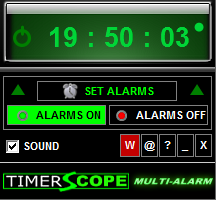 TimerScope Multi-Alarm