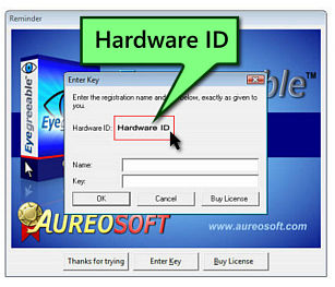 AureoSoft Hardware ID